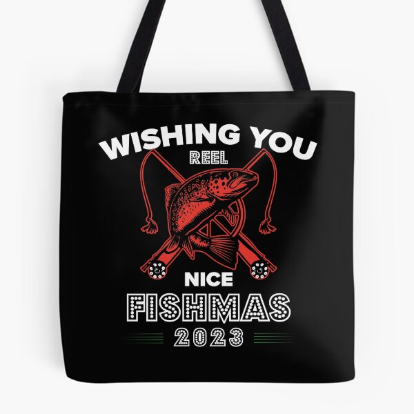 Item preview, Wishing You Reel Nice Fishmas Funny Bass Fishing Christmas designed and sold by Exosia Shop ⭐⭐⭐⭐⭐.