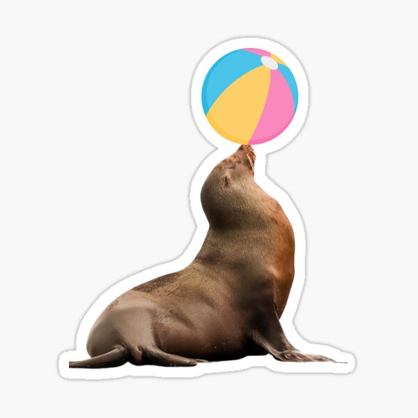 Circus Seal Sticker