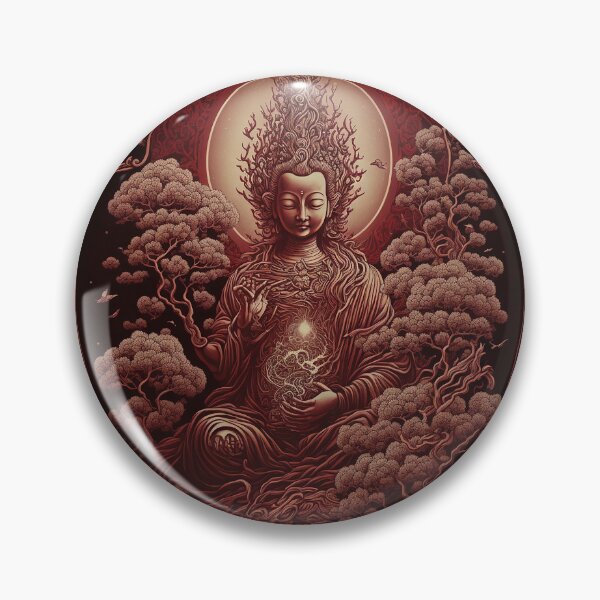 Item preview, Red Paper Craft Buddha V2 designed and sold by GummywormDesign.