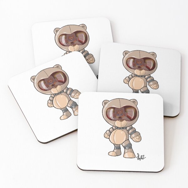 Item preview, Cute teddy bear mecha  designed and sold by Pittstop.