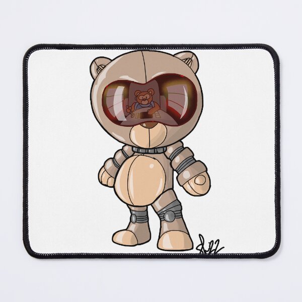 Item preview, Cute teddy bear mecha designed and sold by Pittstop.