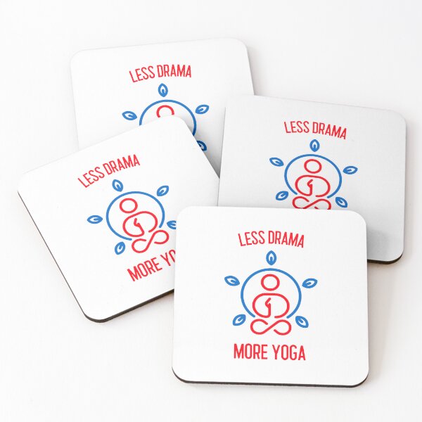 Item preview, Funny Less Drama More Yoga Cute Design Yoga Lovers designed and sold by Zuuag.
