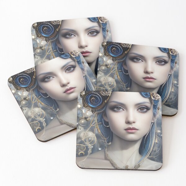 Item preview, Aura Steampunk Girl Portrait  designed and sold by Kamiri.