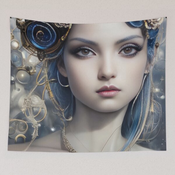 Item preview, Aura Steampunk Girl Portrait  designed and sold by Kamiri.