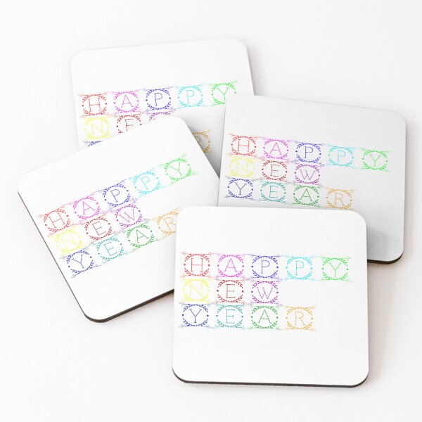 Item preview, Happy New Year Letter Design designed and sold by PrintDesign-Hub.