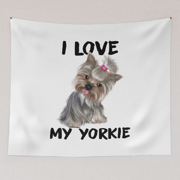 Item preview, Funny Yorkie Puppy Sayings, I Love My Yorkie, Yorkshire Terrier, Yorkie, Yorkie Owner Gifts, Gift Ideas For A Yorkie Lover designed and sold by PRINTED ..