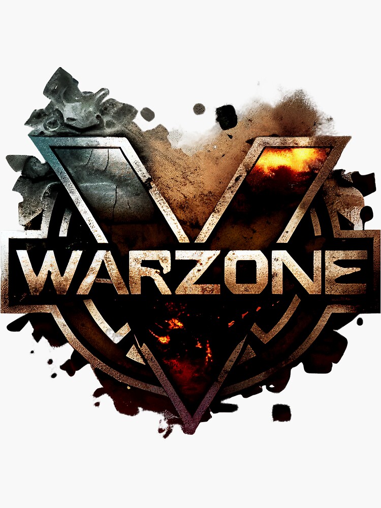 "warzone logo" Sticker for Sale by tecman | Redbubble