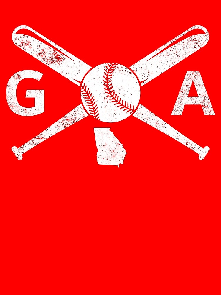 Thumbnail 3 von 3, Tuch, Georgia Baseball Love GA Baseball Georgia Baseball Gear designt und verkauft von DynamicDesign.