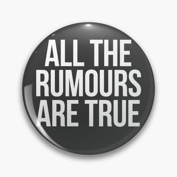 Item preview, All the Rumours are True (White) designed and sold by KGoPrintables.