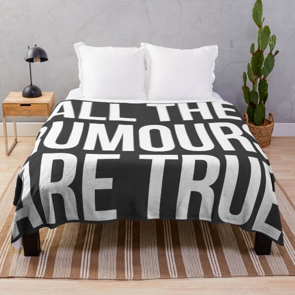 Item preview, All the Rumours are True (White) designed and sold by KGoPrintables.