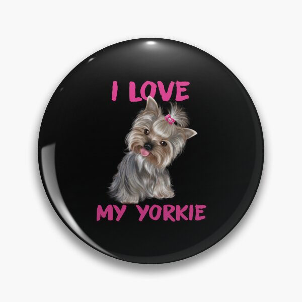 Item preview, I Love My Yorkie, Funny Yorkie Puppy Sayings, Yorkshire Terrier, Yorkie, Yorkie Owner Gifts, Gift Ideas For A Yorkie Lover designed and sold by PRINTED ..