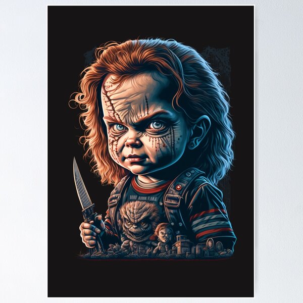 Chucky Unboxing Poster for Sale by sk8rdan