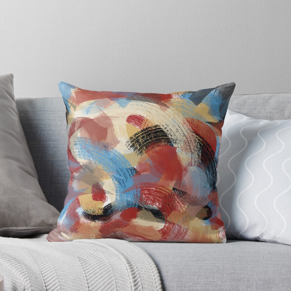Item preview, Throw Pillow designed and sold by headtrackerart.