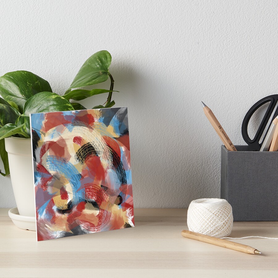 Item preview, Art Board Print designed and sold by headtrackerart.