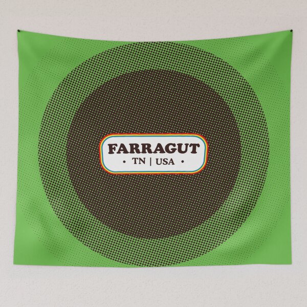 Item preview, Farragut | Retro Badge designed and sold by retroready.