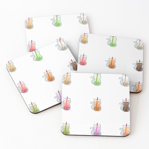 Item preview, Boba Tea Kittens! designed and sold by tayarenea.
