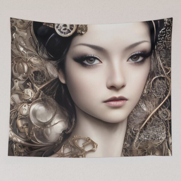 Item preview, Aria Steampunk Girl Portrait  designed and sold by Kamiri.