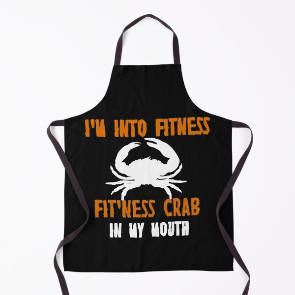 Item preview, Funny Crab Leg Eating I'm Into Fitness This Crab In My Mouth designed and sold by CuteHigh01.