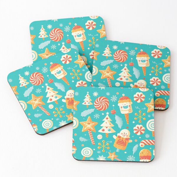 Item preview, Kids wallpaper Christmas pattern #16 designed and sold by FunArt4You.