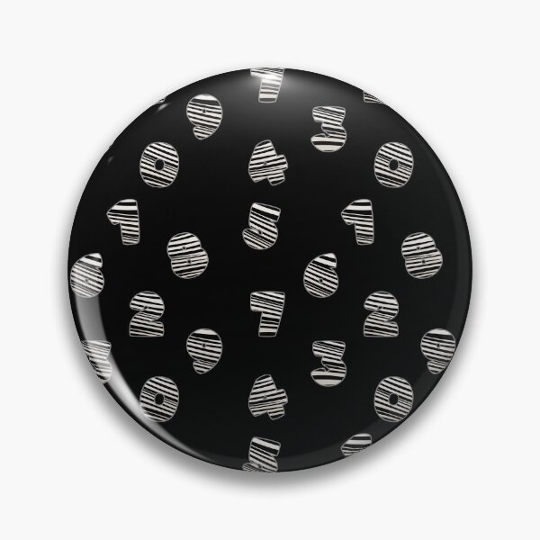 Item preview, Zebra pattern number. Zebra striped numbers pack. designed and sold by IlustradoArts.