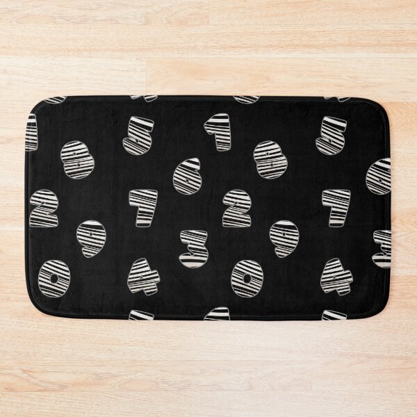 Item preview, Zebra pattern number. Zebra striped numbers pack. designed and sold by IlustradoArts.