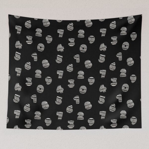 Item preview, Zebra pattern number. Zebra striped numbers pack. designed and sold by IlustradoArts.
