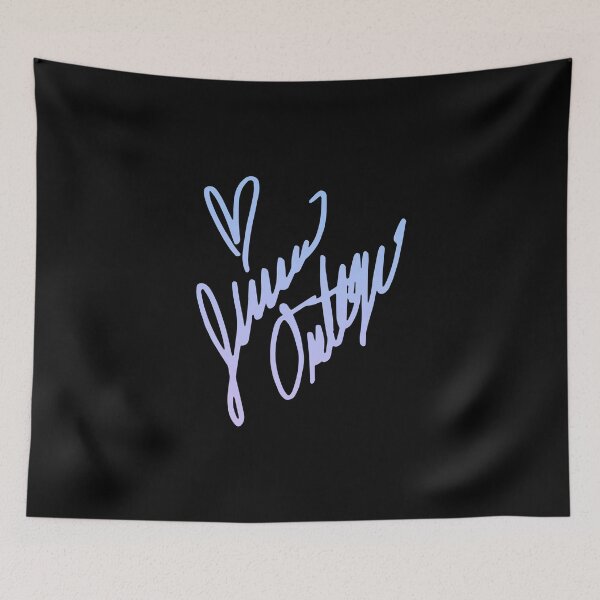 Item preview, Jenna Ortega Autograph (blue) designed and sold by sarascoprox.