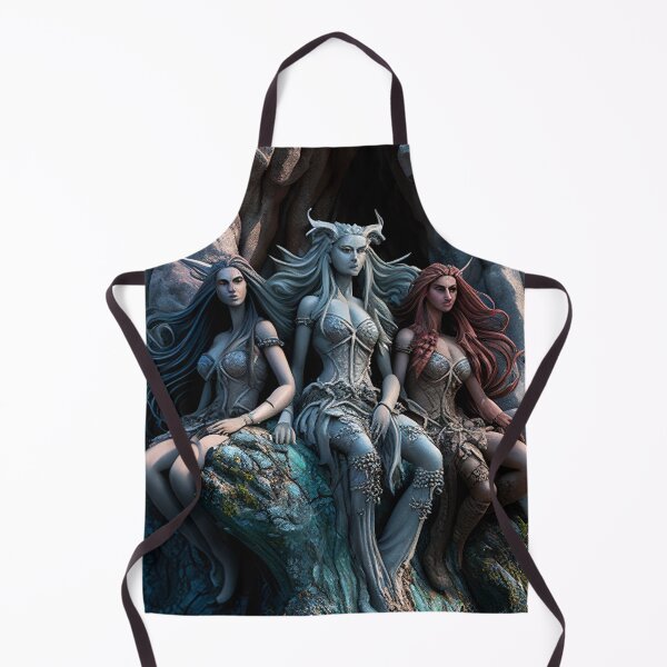 Item preview, 3 MERMAIDS Midjourney AI Artwork designed and sold by davidjulie.