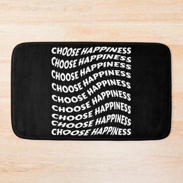 Item preview, Choose Happiness Wavy Text designed and sold by hockeng.