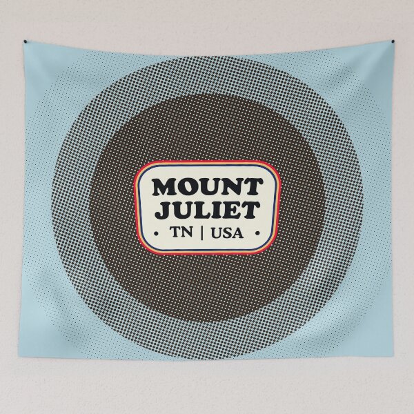 Item preview, Mount Juliet | Retro Badge designed and sold by retroready.