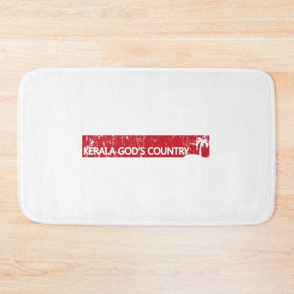 Item preview, Kerala God's Country design in red designed and sold by Manoroma.
