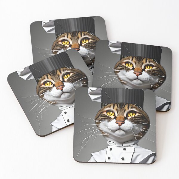 Item preview, Chef Cat - Modern Digital Art designed and sold by Ai-michiart.