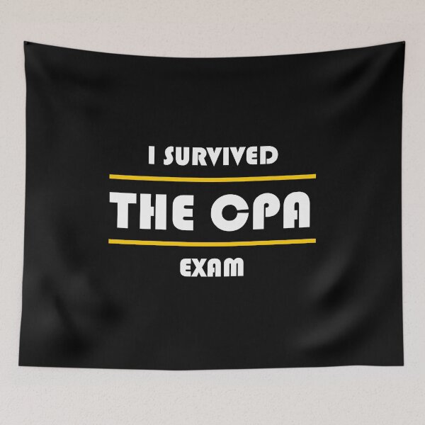 Item preview, I Survived the CPA Exam - Accountant Funny Gift designed and sold by DiogoCalheiros.