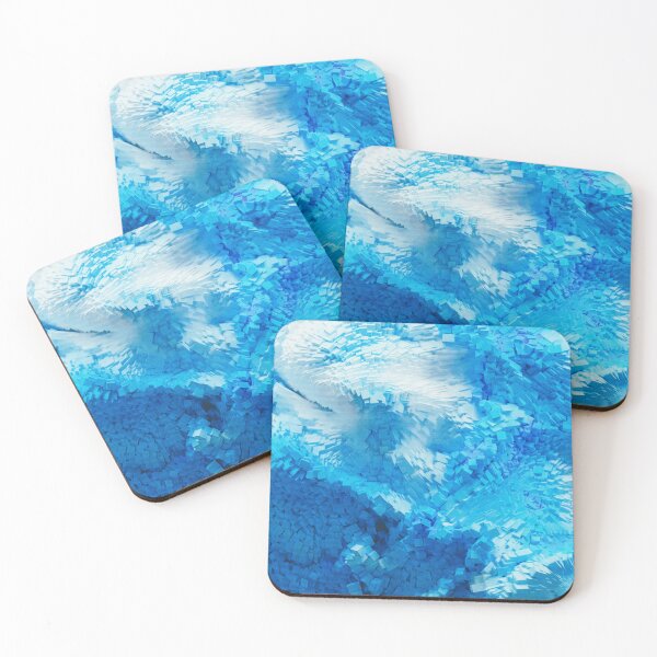 Item preview, Blue and White Abstract Painting designed and sold by Lineemme.