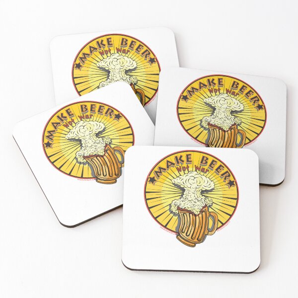 Item preview, MAKE BEER NOT WAR designed and sold by Larry Butterworth.