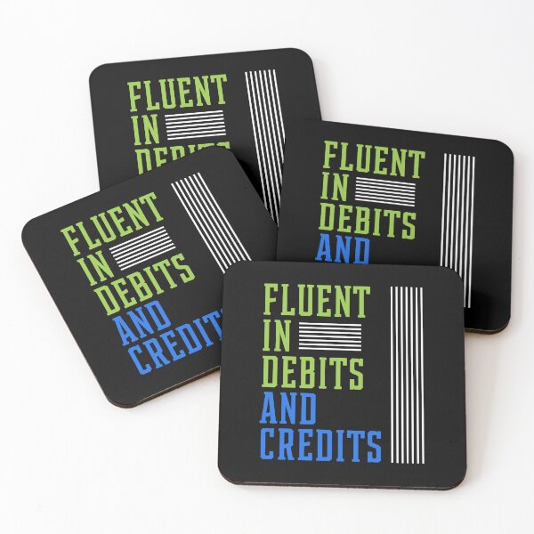 Item preview, Fluent In Debits And Credits - Accountant Funny Gift designed and sold by DiogoCalheiros.