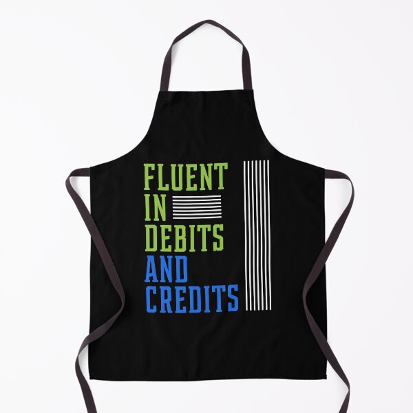 Item preview, Fluent In Debits And Credits - Accountant Funny Gift designed and sold by DiogoCalheiros.