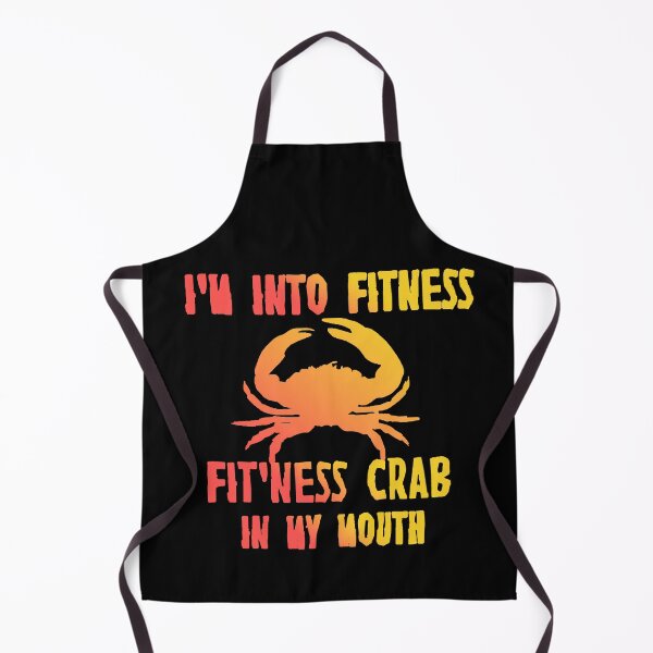 Item preview, Funny Crab Leg Eating I'm Into Fitness This Crab In My Mouth designed and sold by CuteHigh01.