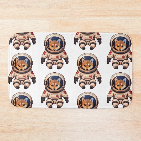 Item preview, A Shiba Inu in a Space Suit designed and sold by MadeByBeata.