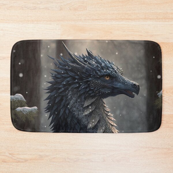 Item preview, Mystical Black Scaled Dragon V2 designed and sold by GummywormDesign.