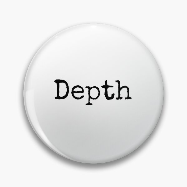 Item preview, Depth - Motivational Word of the Year designed and sold by ActionFocus.