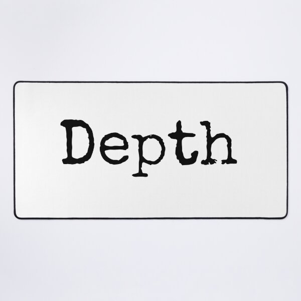 Item preview, Depth - Motivational Word of the Year designed and sold by ActionFocus.