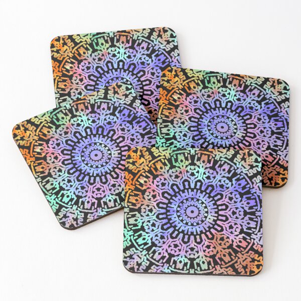 Item preview, Colorful Watercolor Mandala  designed and sold by AbundanceSeed.