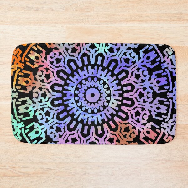 Item preview, Colorful Watercolor Mandala  designed and sold by AbundanceSeed.