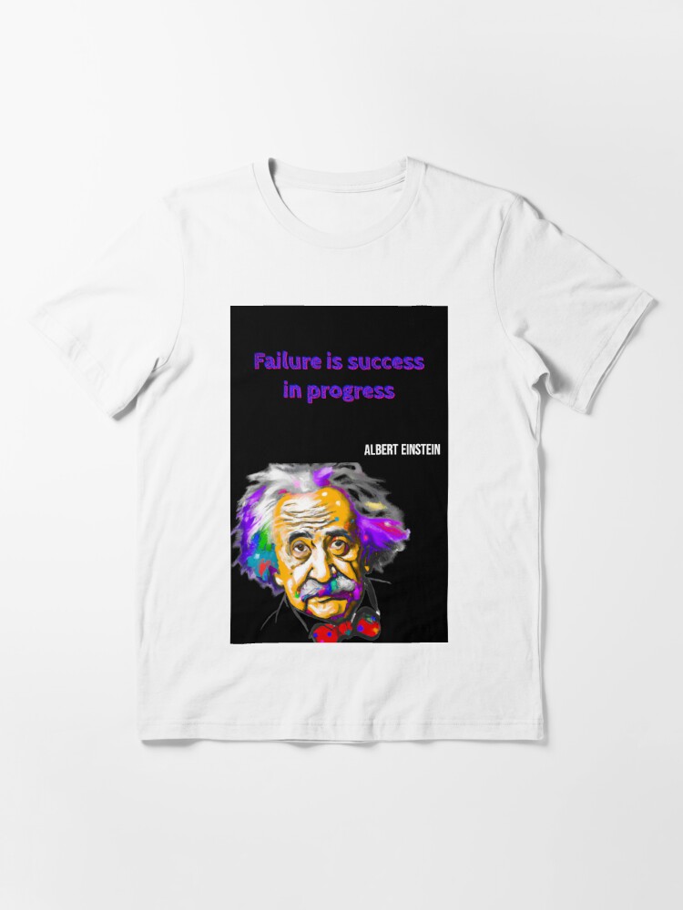 Success Quote Einstein Long-sleeved T-Shirt