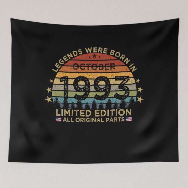 Item preview, Legends Were Born In October 1993 Limited Edition Patriotic designed and sold by cssdru.