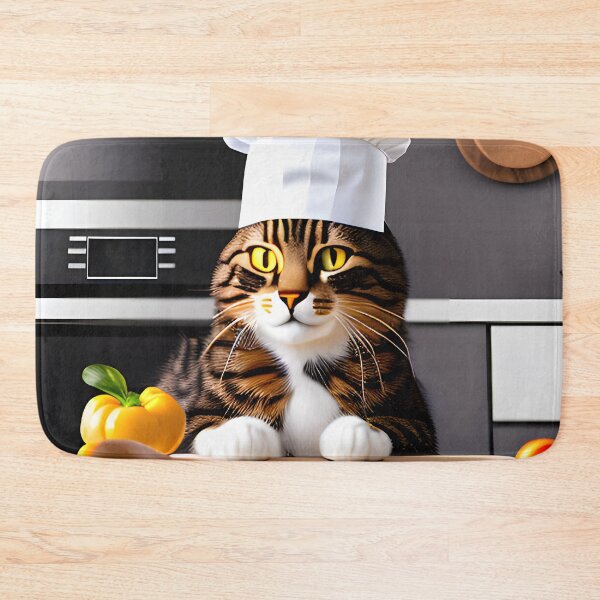 Item preview, Chef Cat - Modern Digital Art designed and sold by Ai-michiart.