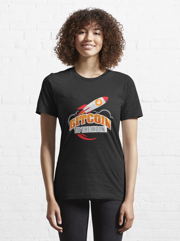 Alternate view of Bitcoin to the Moon Essential T-Shirt