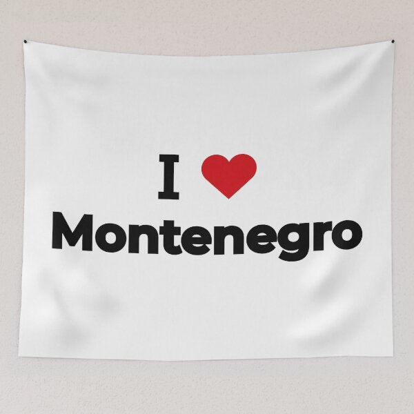 Item preview, I love Montenegro designed and sold by Moyanana.
