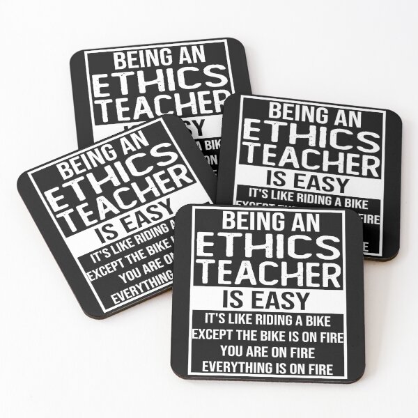 Item preview, Funny ethics teacher saying: being an ethics teacher is easy ethics teacher gifts designed and sold by alaechamlal.